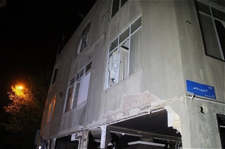 انفجار گاز ساختمان مسکونی را ویران کرد